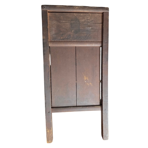 Vintage Kitchen Washboard W/ Hooks - Picture 3 of 4